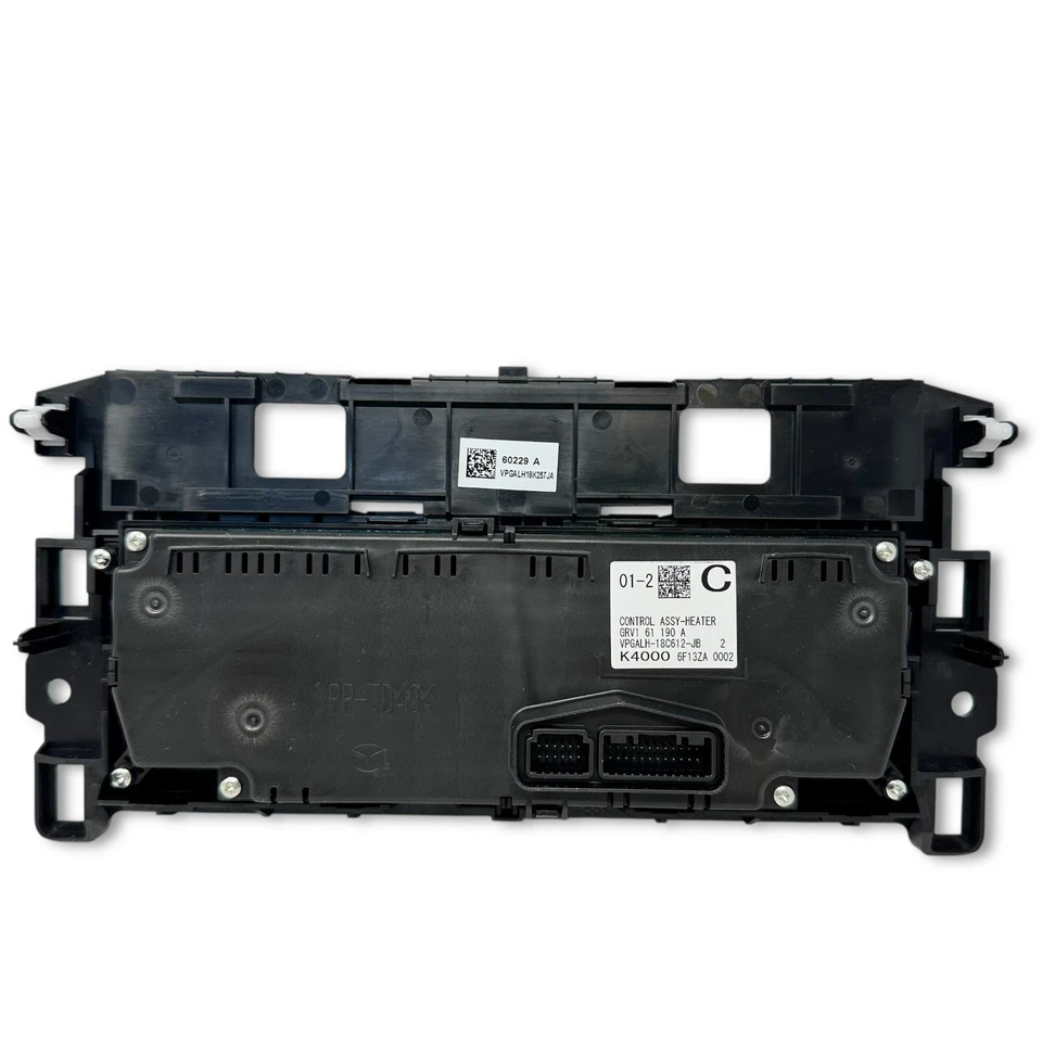 MAZDA Genuine A/C Heater Climate Control Unit Panel GRV1-61-190A - Image 4 of 4