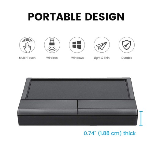 PERIPAD-704 Wireless Touchpad, Portable Track Pad for Desktop and Laptop User... - Picture 2 of 8