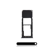 Single Sim Card Tray Holder Replacement Part For Samsung A20 A205,A50 A505 BLACK
