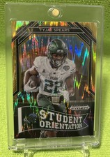 2023  Prizm Draft Picks - Student Orientation Gold Flash - Tyjae Spears /49