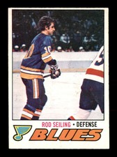 1977 O-Pee-Chee NHL #226 Rod Seiling  EX/EX+ X2911418