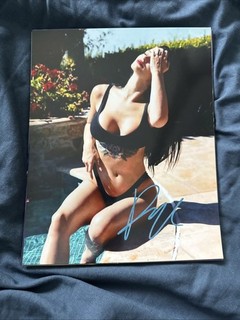 Paige Autographed Signed 8X10 Photo Wwe Diva