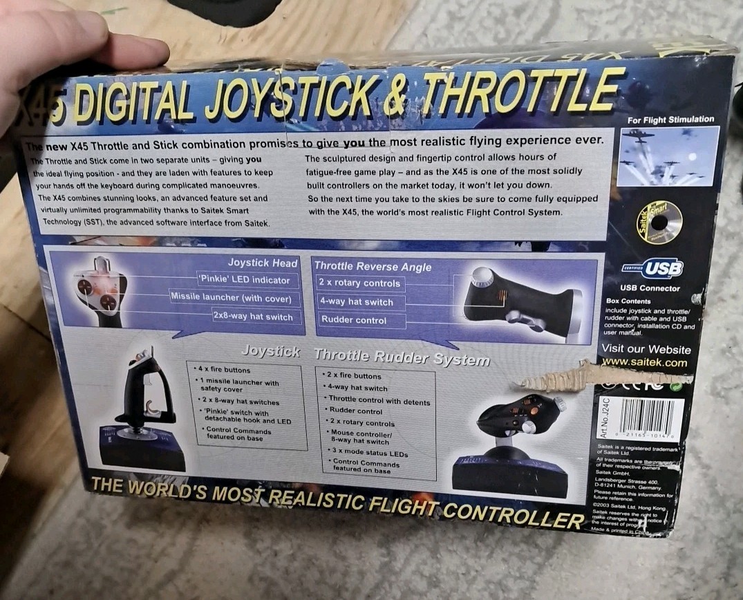 その他 Logicool Flight Controller Stick Logicool Flight Controller Stick