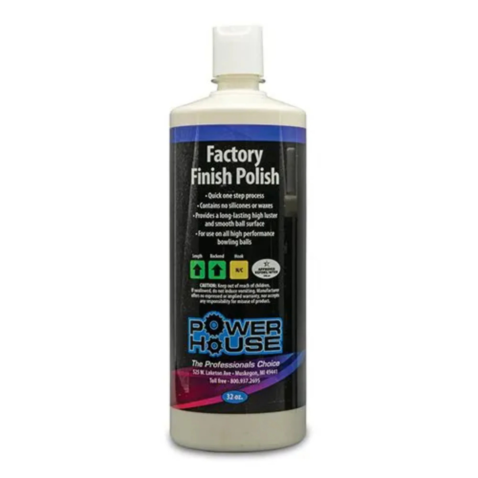 Powerhouse Factory Finish Polish 32 OZ Restore Cover Shine
