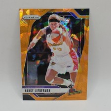 2024 Panini Prizm WNBA Nancy Lieberman Phoenix Mercury Orange Cracked Ice