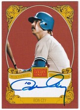 2013 Panini Golden Age Historic Signatures Ron Cey Autograph Card #CEY