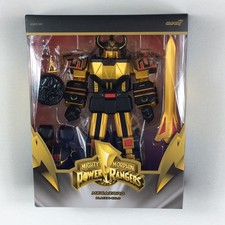 Super7 Mighty Morphin Power Rangers ULTIMATES  Megazord Black Gold NEW