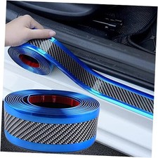 Automotive Door Entry Guard Car Door Sill Protector 3M Length Blue 3CM Width