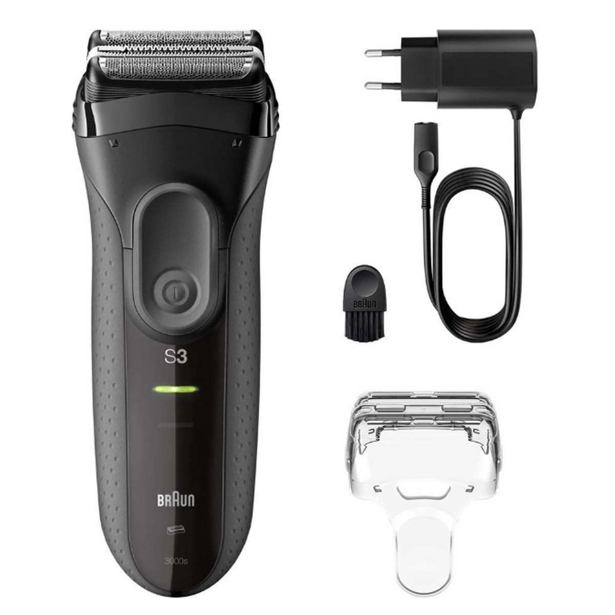 Rasoir électrique anti irritation cutanée Braun étanche pour peau sensible