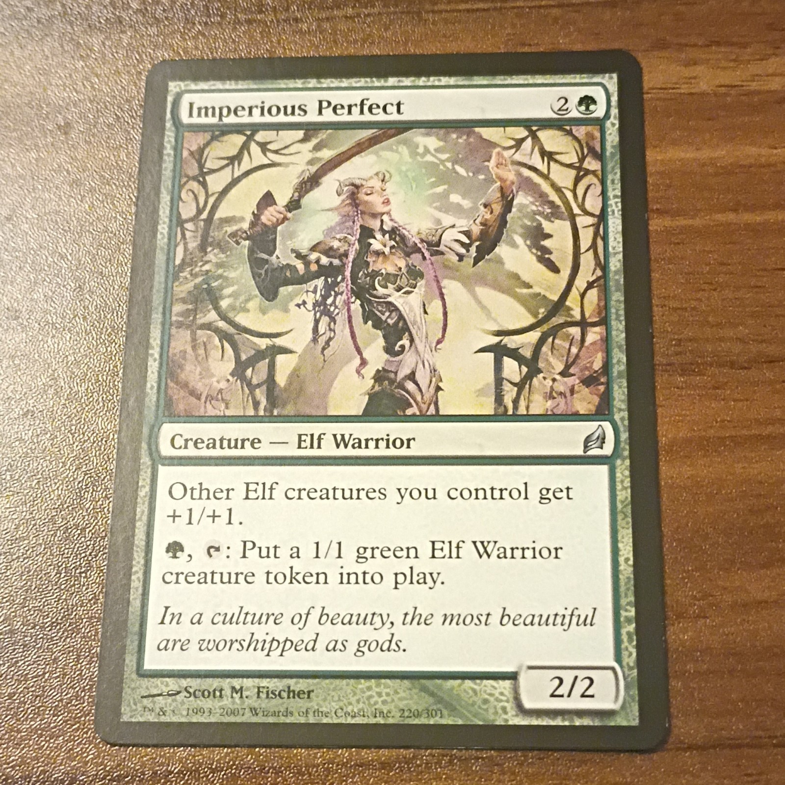 Imperious Perfect Lorwyn #220 MTG Magic The Gathering