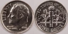 United States 1993 P 10 Cents Roosevelt Dime KM#195a Clad Torch Olive Oak Branch