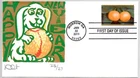 #4492 CHINESE LUNAR NEW YEAR OF THE RABBIT, CURTIS BLOCK PRINT ARTWORK FDC