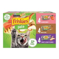 Friskies Salmon Turkey Pate Wet Cat Food, 5.5oz Can, 12 Pack 4.43 per gallon