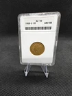 Tough GOLD Coin! 1908-S INDIAN HEAD $5 HALF EAGLE ANACS AU50 LOW Mint 82k Scarce