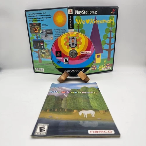We Love Katamari PS2 (Sony PlayStation 2, 2005) CIB Complete with Manual