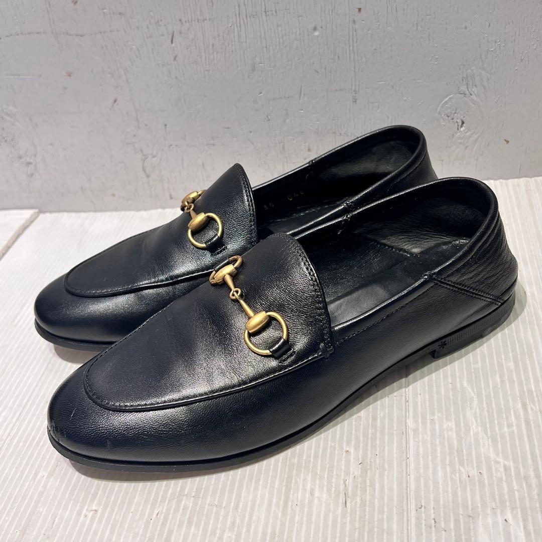 GUCCI Women's Loafers Horsebit Leather Black EU35/US5 120233c thumbnail 24