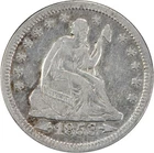 1853 Liberty Seated Silver Quarter Arrows and Rays VF Uncertified #322