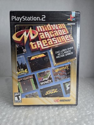 Midway Arcade Treasures PS2 Sony PlayStation 2 Black Label Brand New NISB Midway