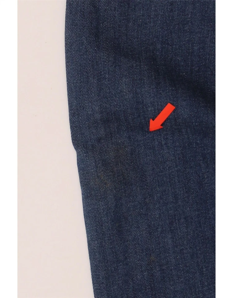 ARMANI EXCHANGE Mens Straight Jeans W30 L31 Blue Cotton AZ04 - Image 3 of 4