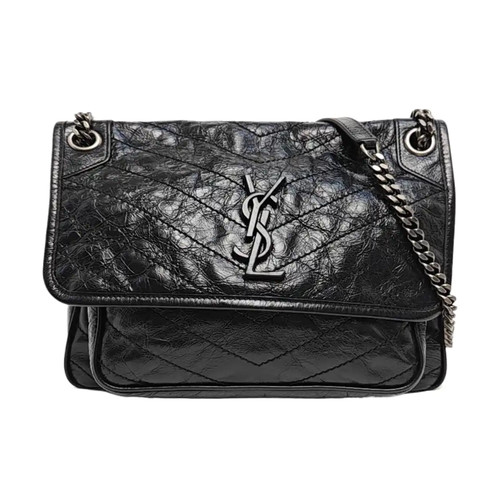 Yves Saint Laurent NIKI Crossbody bags Leather Black Free Shipping | Duties Paid