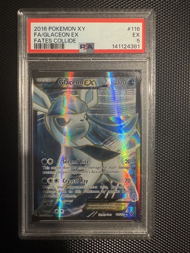 Glaceon-EX graded PSA 5 for sale on eBay