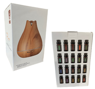 BRAND NEW Ultra Sonic Diffuser With 20 Pure Essential Oils Brand SEE DESCRIPTION