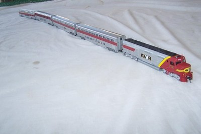 AWVR Unstoppable Movie Custom Built SuperLiner Passenger Train HO Scale WOW !!!!