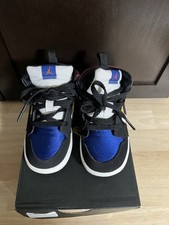 Jordan 1 Mid SE Blue Black Purple White Multicolor Sneakers 7C Toddler Unisex