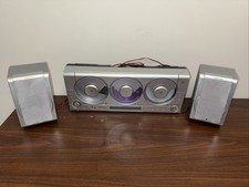 READ Emerson MS3103 Triple Play 3 Disc CD Changer w/ Speakers Parts Repair