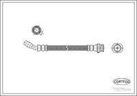 Corteco Bremsschlauch 19035051 FüR Micra Nissan K11 2 16V HK11 AK11