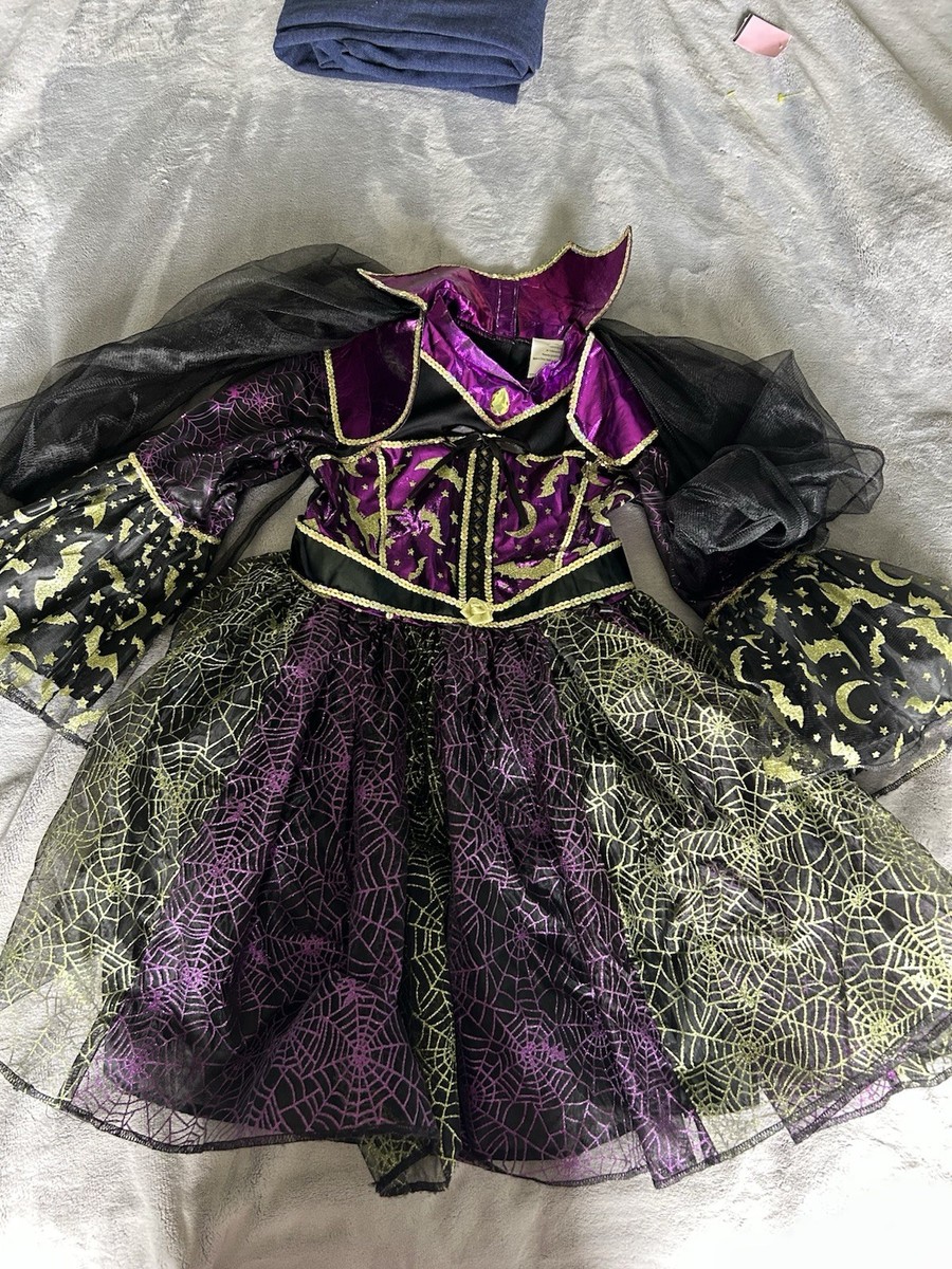 black and purple witch dress Witch Costume - Kids