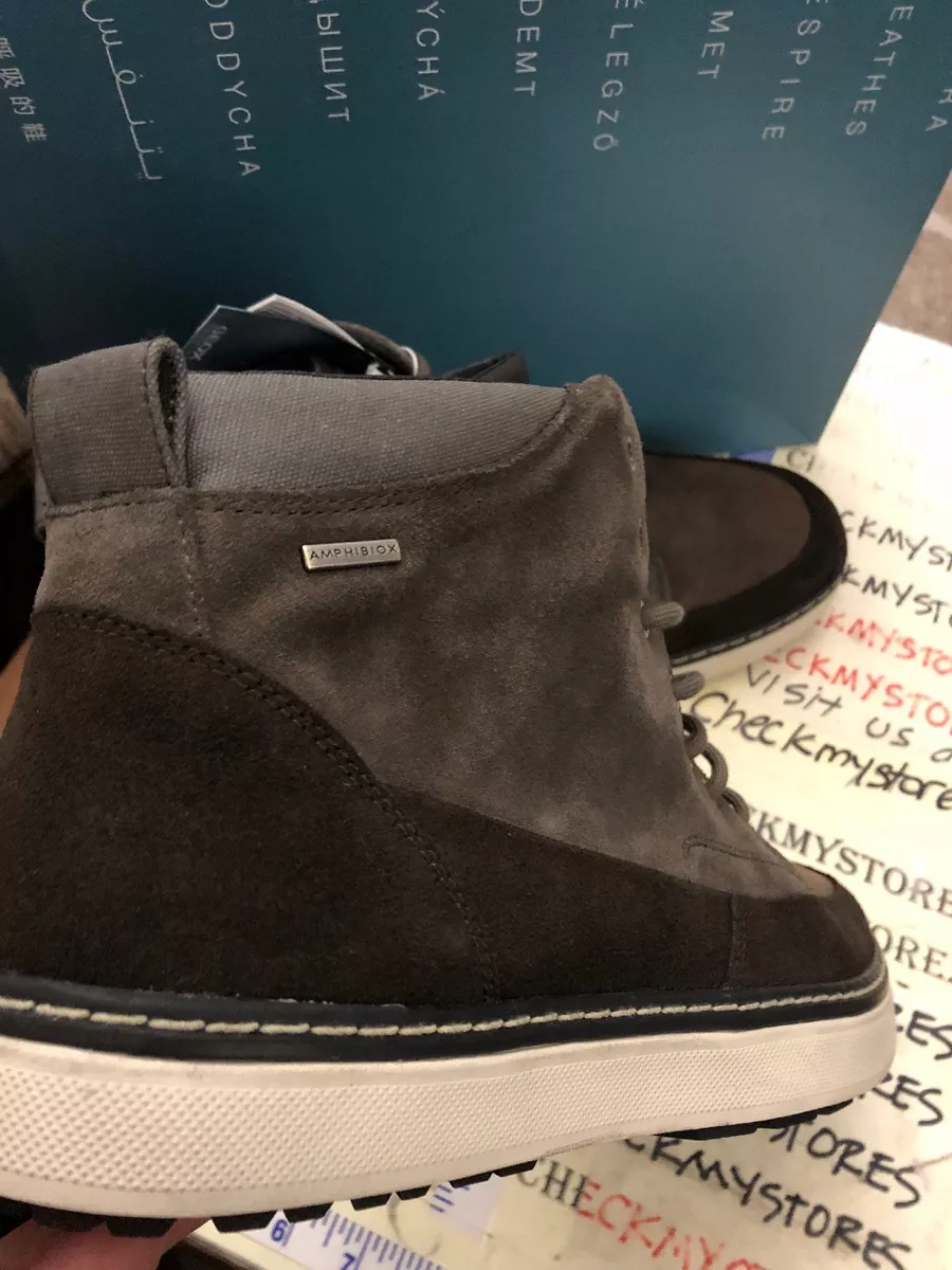 NEW Geox Men s Mattias B ABX 17 OIL.SU SUE Ankle Bootie SZ12.5US 46EUR eBay