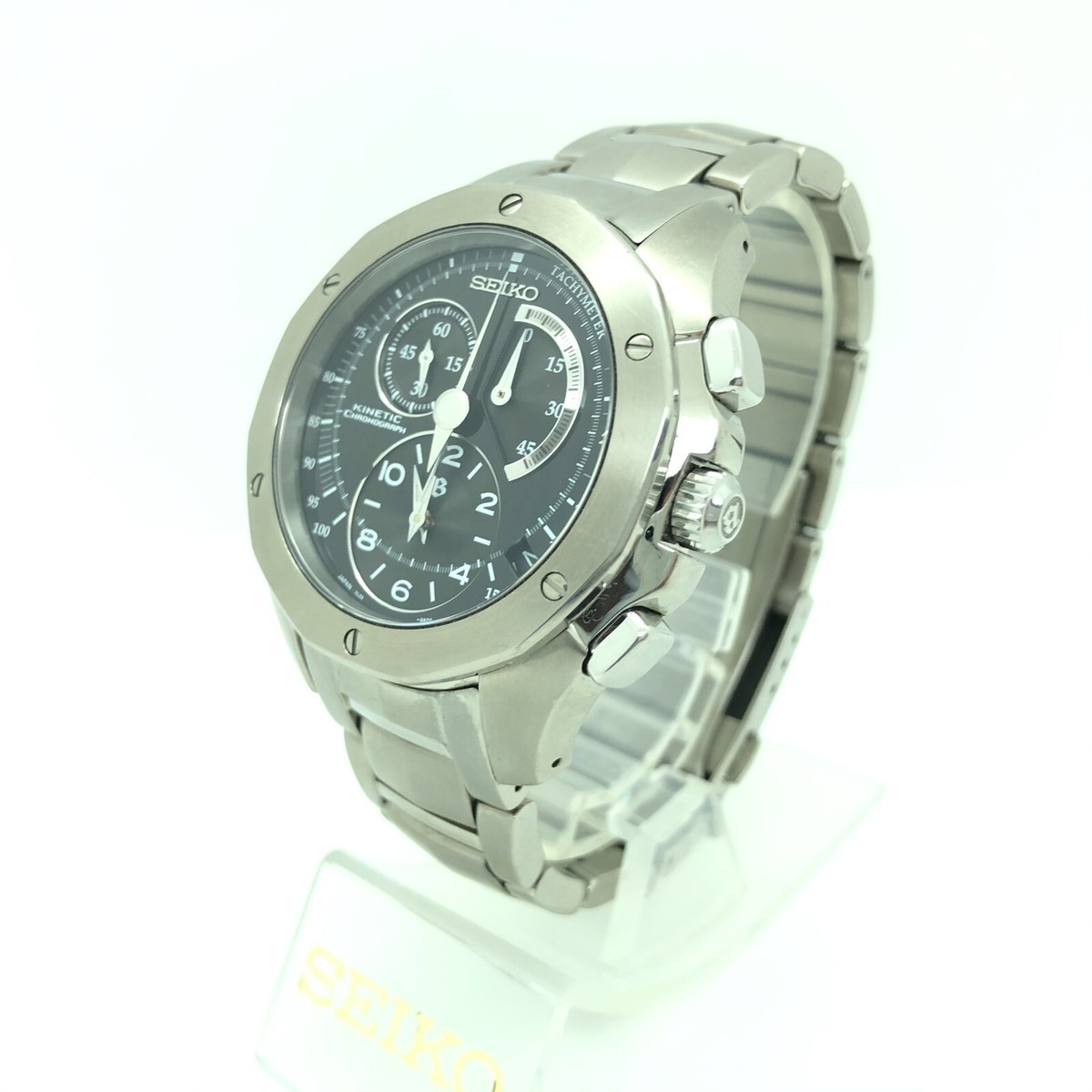 わし w2102] SEIKO BRIGHTZ 7L22-0AG0 KINETIC Battery replaced All