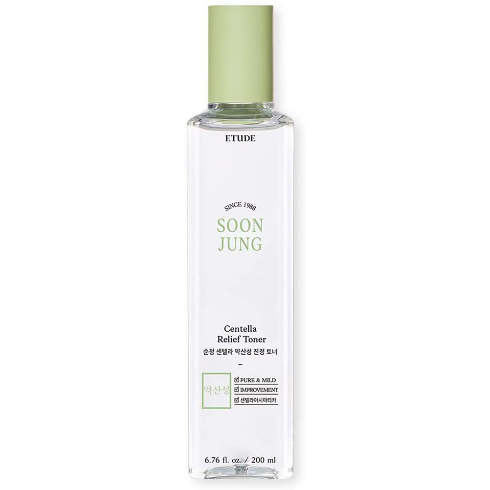 Тоник Etude House Soon Jung Centella Relief Toner 676 жидких унций Эксп7 19 2024 2990₽