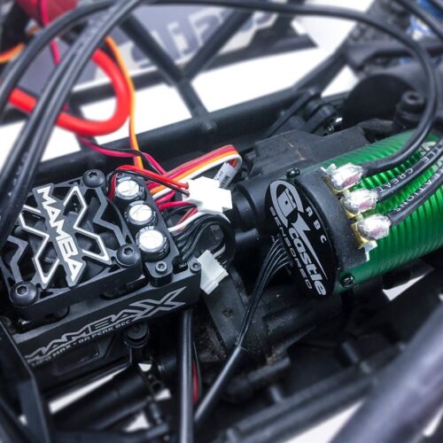 Castle Creations Mamba X 1/10 Sensored 25.2V Waterproof ESC & 1406-5700KV Motor - Picture 2 of 7