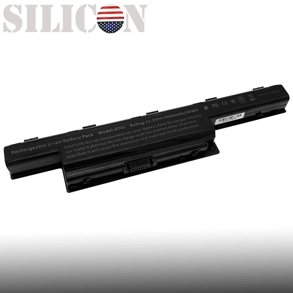 Batería de portátil para Gateway NV55S Nv55S05U Nv55S07U Nv55S09U Nv55S13U Nv55S20U Foto 4 de 4