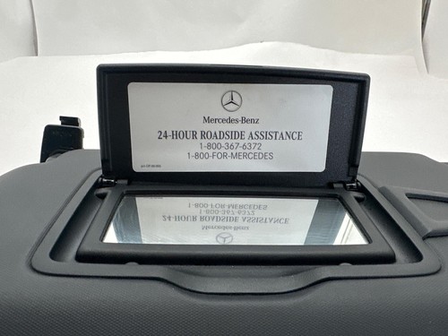 2014-2019 MERCEDES CLA CLASS Sun Visor Left Driver Side in Black OEM - Picture 8 of 9