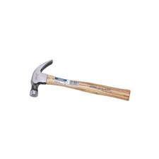 Image of Draper 1x 450G 16oz Hickory Shaft Claw Hammer Professional Tool 42496