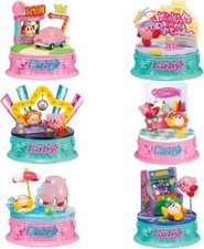 Kirby of the Stars Kirby in Pop City  Collection Case of 6 figure set Re-Ment