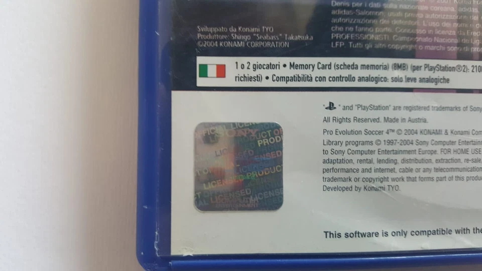 Pes Pro Evolution Soccer 4, foto 3 di 5