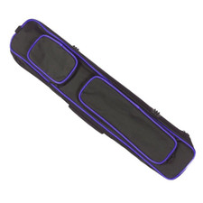 TNT 3x4 Purple Soft Nylon Butterfly Pool Cue Case. Back Pack Straps.