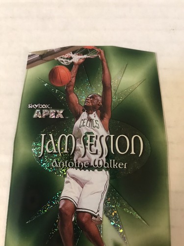 1999-00 Skybox Apex Antoine Walker Jam Session Die-Cut #13 JS Boston Celtics NM - Bild 2 von 3