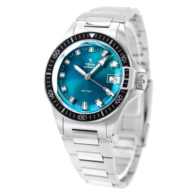 YEMA Superman Heritage Quartz Watch YMHF1574-JM Stainless Steel 
