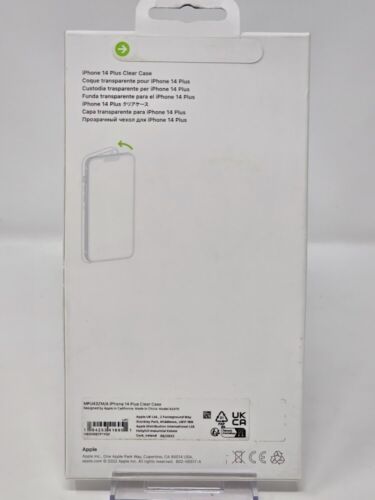 Apple Custodia Trasparente per MagSafe per iPhone 14 Plus - Trasparente - Nuova - Foto 2 di 2