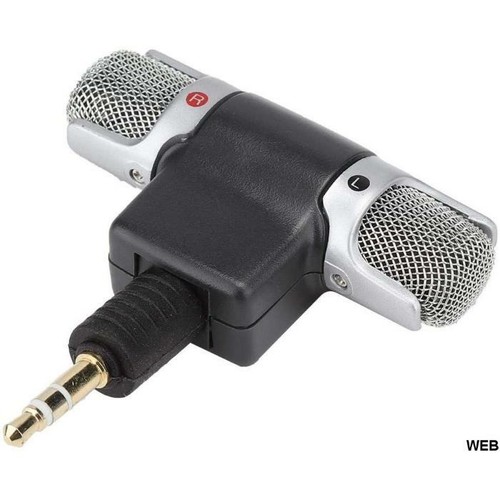 MICROFONO STEREO MIC129 PER PC SMARTPHONE SNODABILE 90° JACK 3.5MM 3 POLI |  eBay