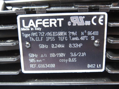 Motoriduttore Electrolux 0L0848 611630700 nuovo per lavastoviglie WTM RTM WTM200 WTM300 - Foto 2 di 8