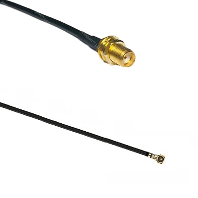 U.fl IPX to SMA Female Jack (female pin) Pigtail Cable for WIFI Wireless Antenna