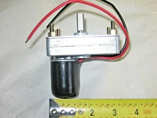 Merkle-Korff 12 Volt DC High Torque Gear Motor- 5.4 RPM 5/16" Shaft CW/CCW