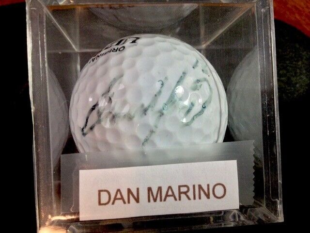 DAN MARINO NFL: AUTOGRAPH AND OR SIGNED GOLF BALL