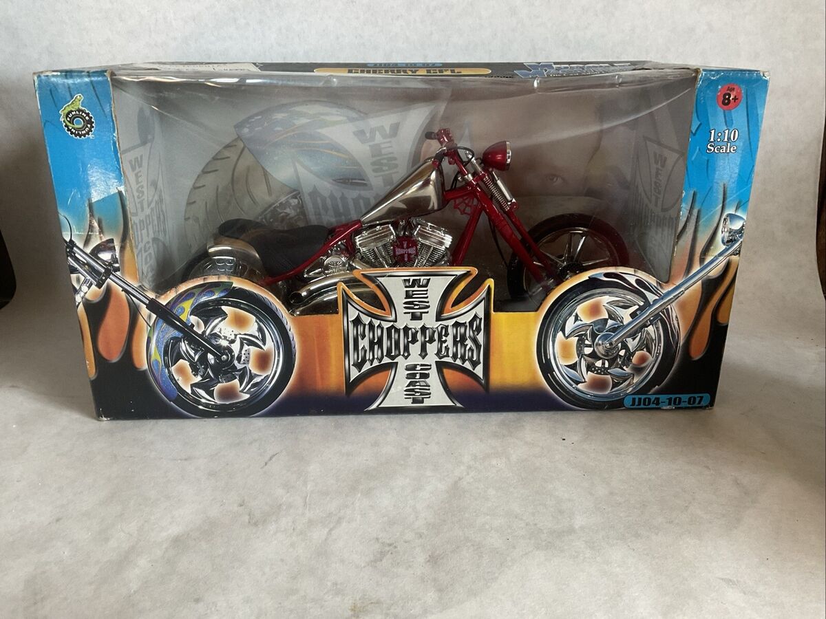 West Coast Choppers Cherry CFL Jesse James 1:10 Scale Red 6 West Coast Choppers Cherry CFL Jesse James 1:10 Scale Red 6